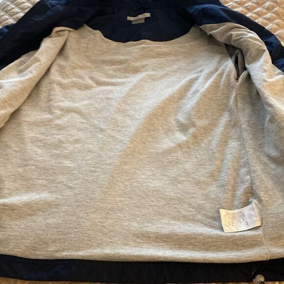 Nike Mens Lined Jacket with Full Center Zipper. Navy/White. Size Medium. - Picture 6 of 10